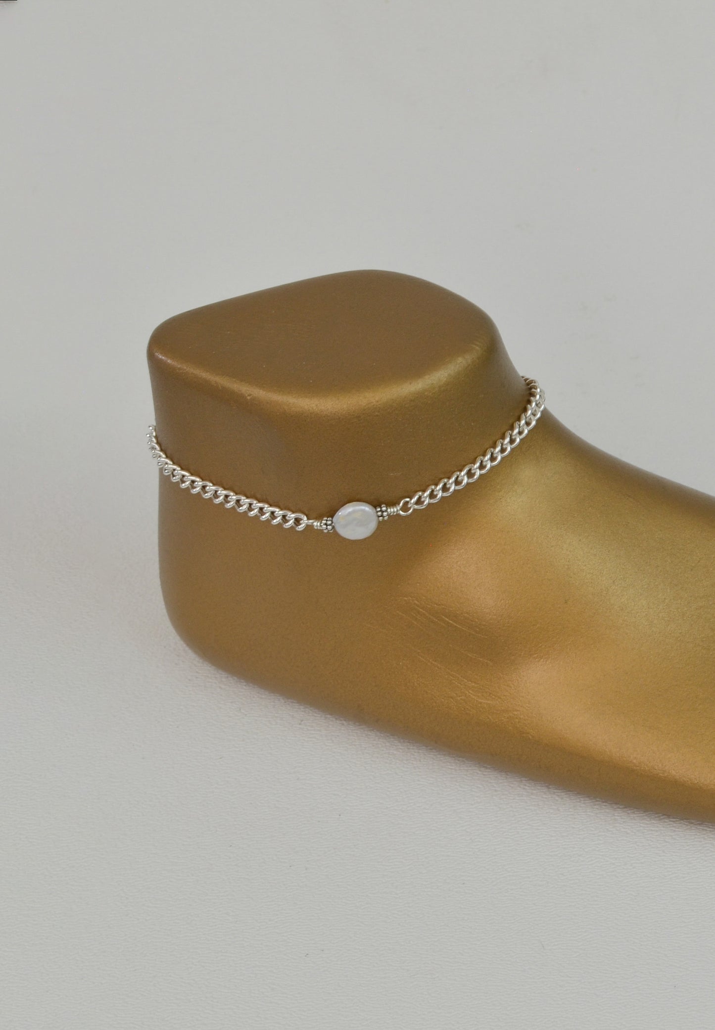SS Anklet with Station